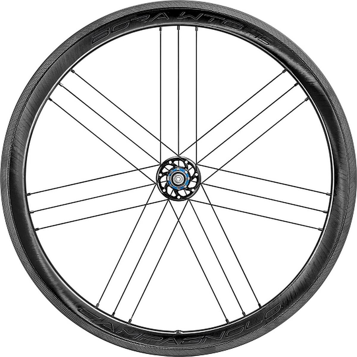 Coppia Ruote Bora WTO 45 C19 Tubeless Ready 2-Way Fit Pattino, Grafica Dark Nera