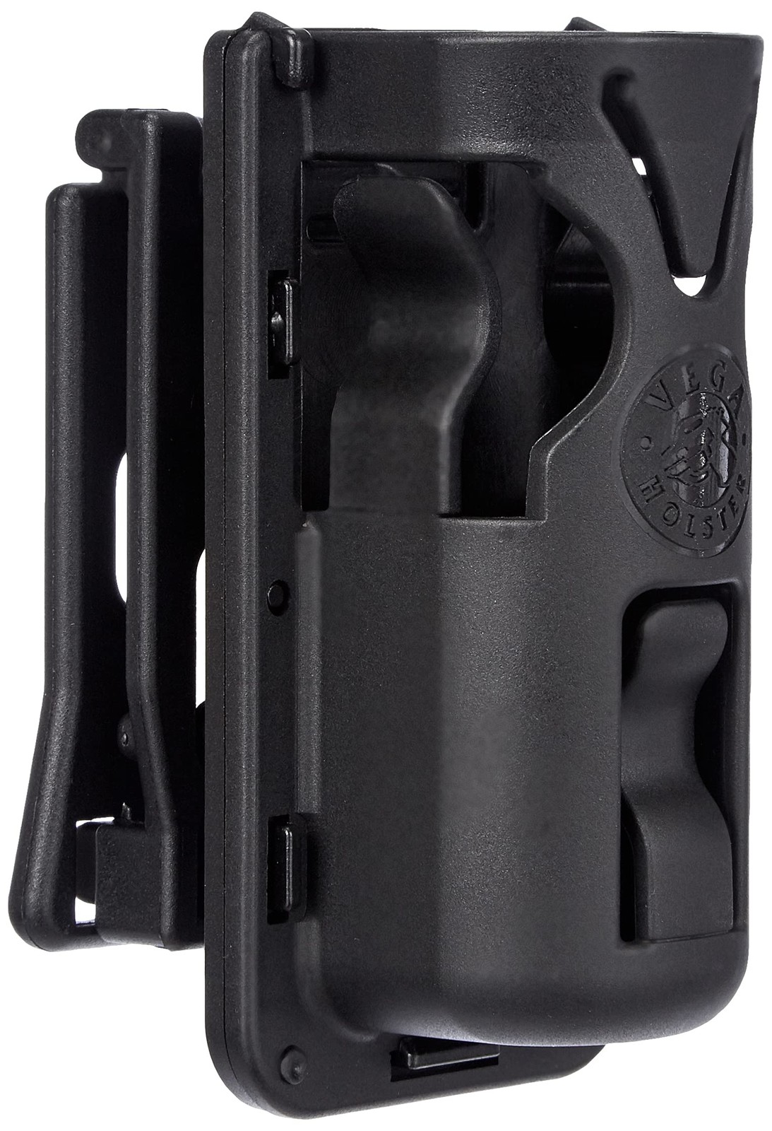 Vega Holster CC8058576077164, Portalampada Tattico Unisex – Adulto, Nero, Taglia