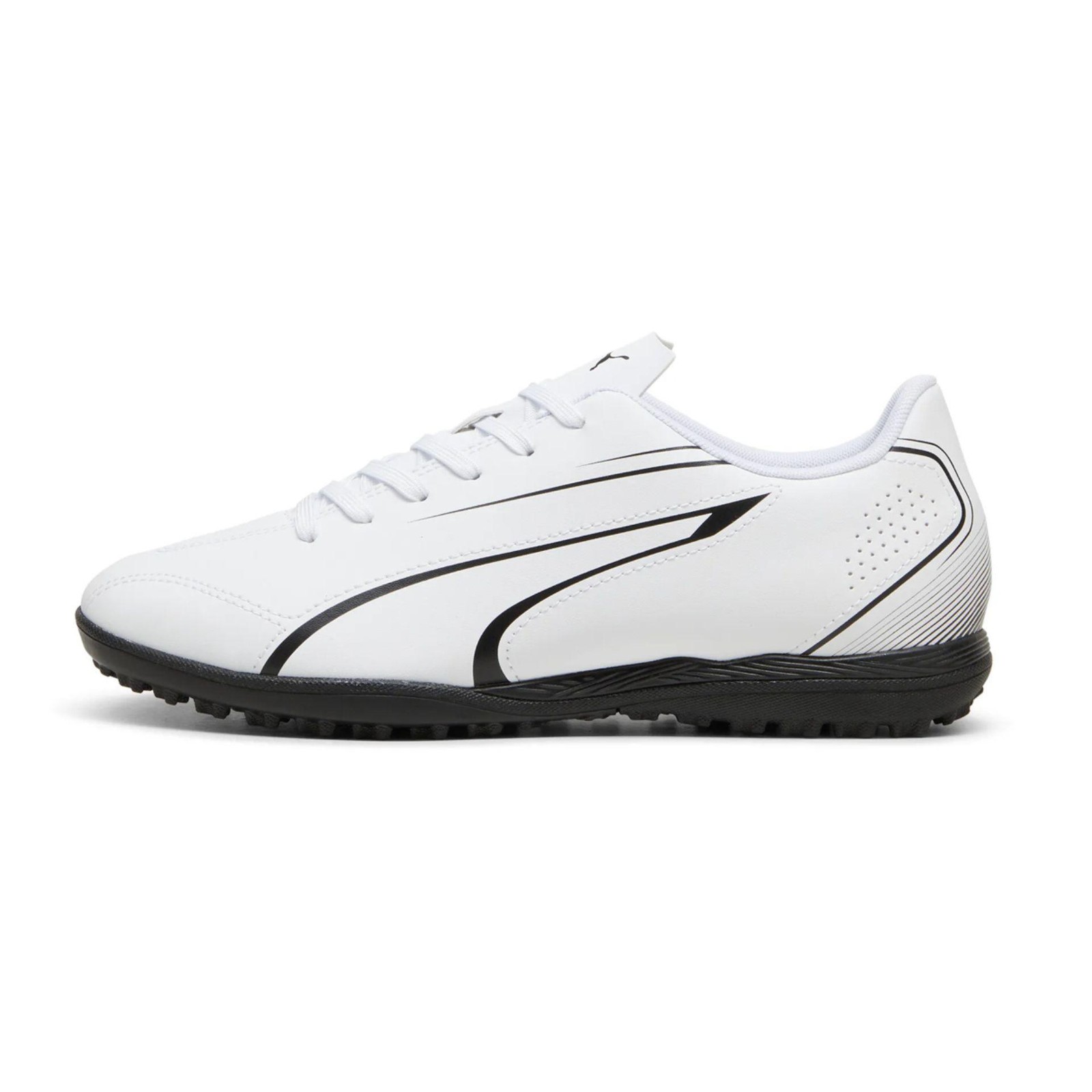 Puma Vitoria TT (Astro Turf) Junior Football Boots 1 White/Black 1 White/Black