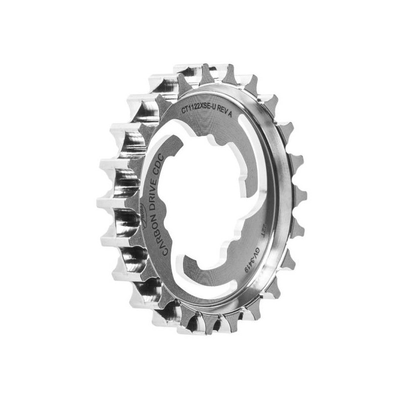 pignone posteriore cinghia cdn center track 22t linea 45.5mm per mozzi alfine/ne