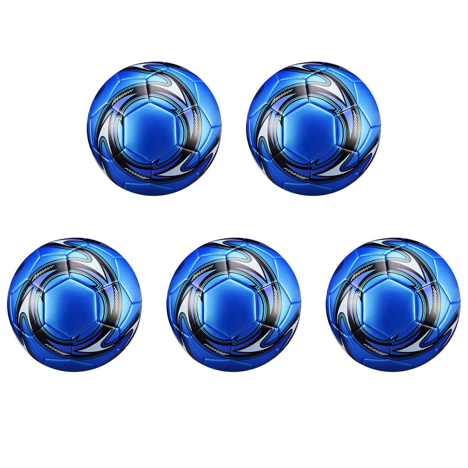 5X Pallone da Calcio Professionale Misura 5 Pallone da Calcio Ufficiale da 4903