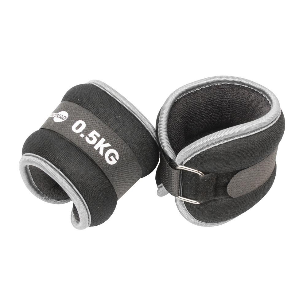 Fitness Mad Wrist/Ankle Weights 2 x 0.5kg 2 x 0.5kg