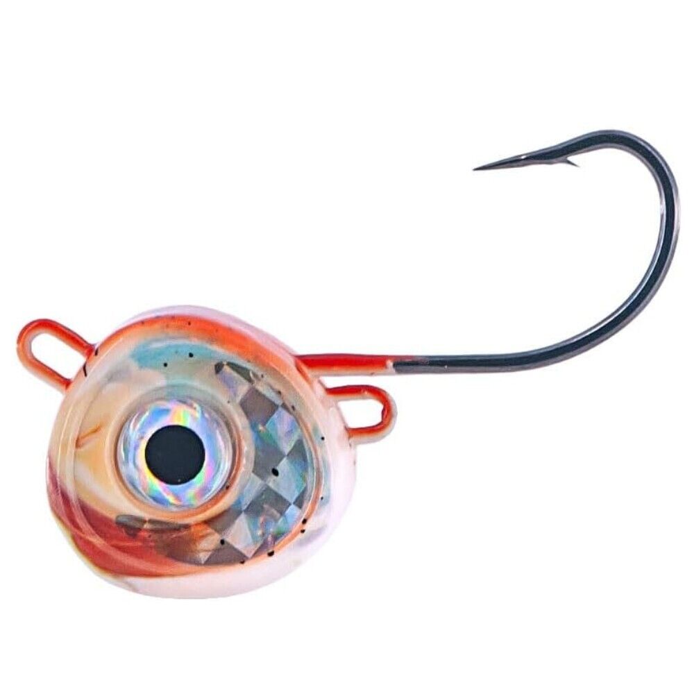 Artificiale Piombato Pesca Jatsui Vertical Ball Paint Orange 250 Gr  Jigging
