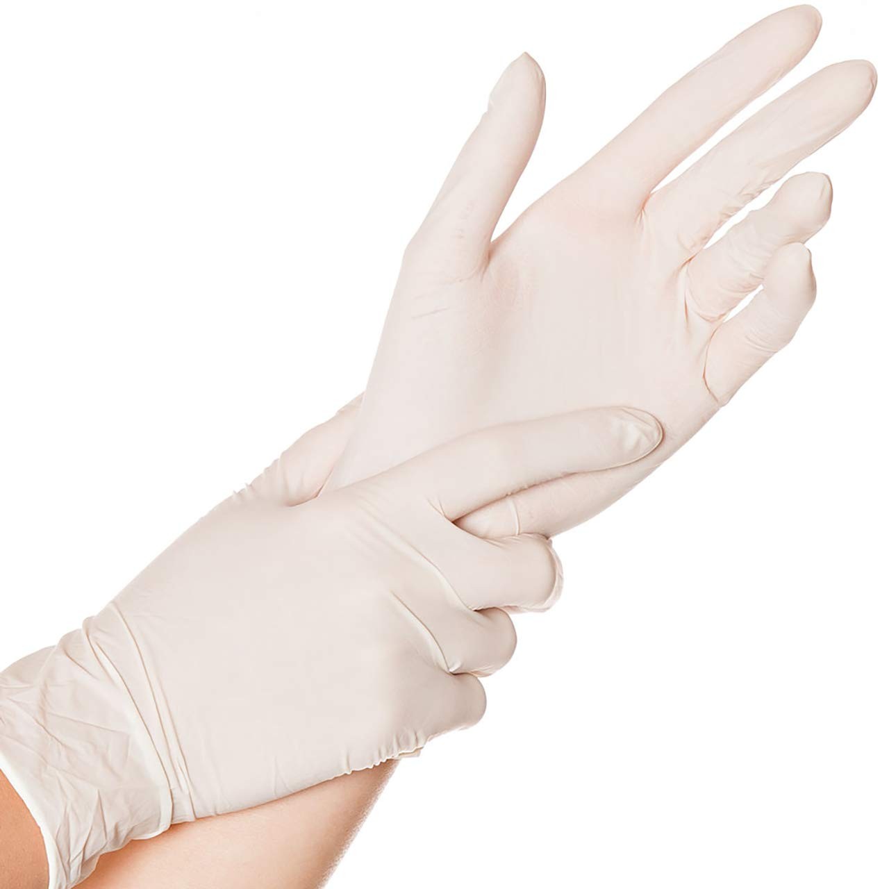 Franz Mensch HYGOSTAR 2651 Latex Powdered Gloves L