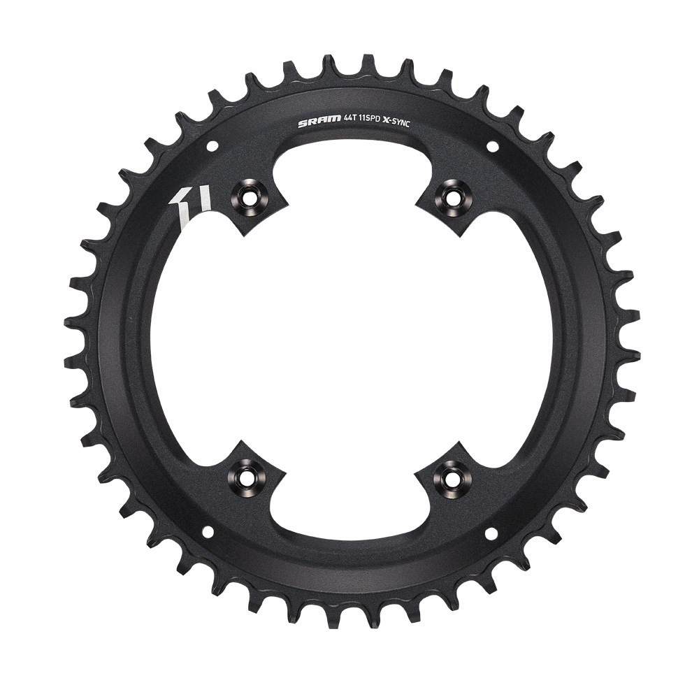 SRAM Chain Ring X-Sync 44T 11 Speed Apex1 Asymmetric 110Bcd Alumblack Bb30 Or Gx