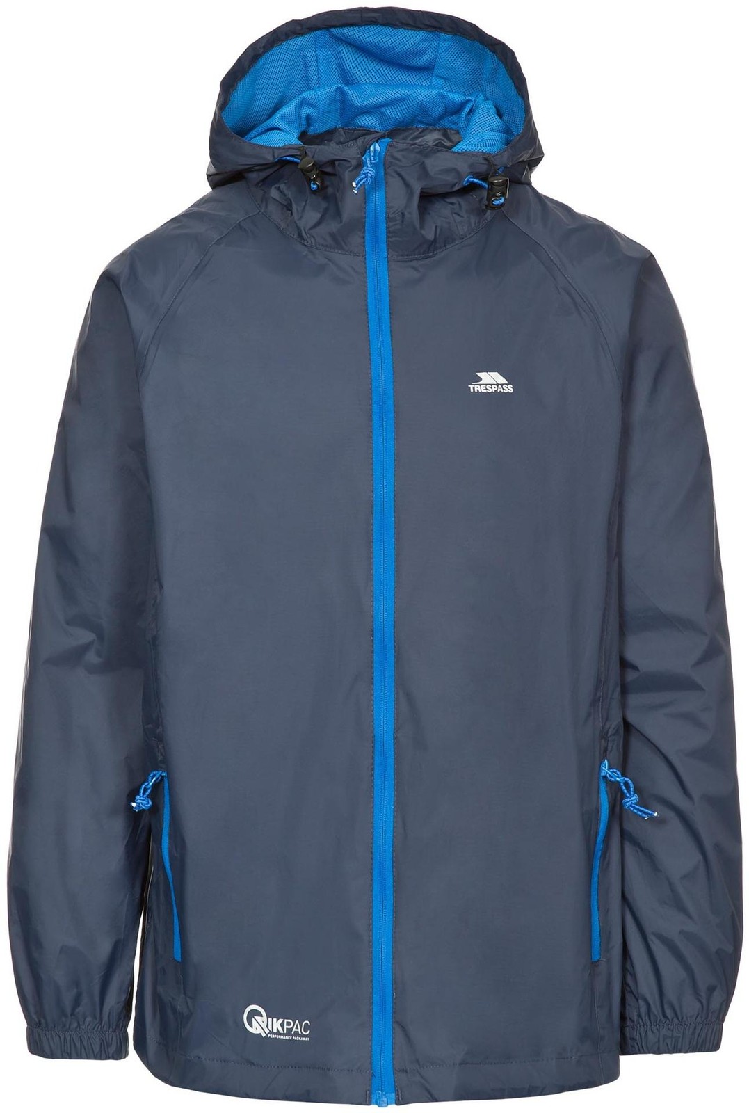 Trespass Qikpac Waterproof Jacket Small Navy/Blue Small Navy/Blue