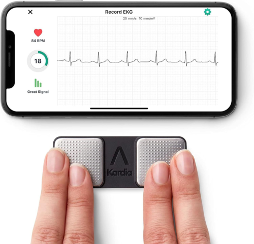 AliveCor KardiaMobile 1L ECG Portatile | Individua Fibrillazione Atriale,...