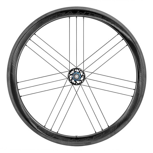 coppia ruote bora wto 45 c19 tubeless ready 2-way fit shimano 11v grafica nera 5