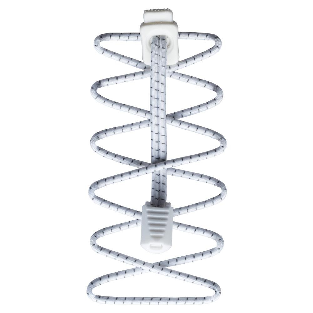 Nathan Reflective Run Laces White White