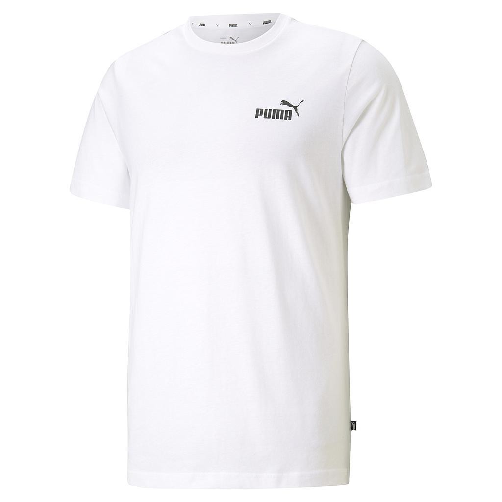 Puma Mens ESS Small Logo Tee XSmall White XSmall White