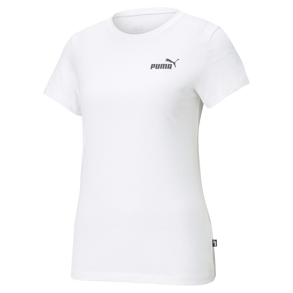Puma Womens ESS Small Logo Tee XSmall White XSmall White