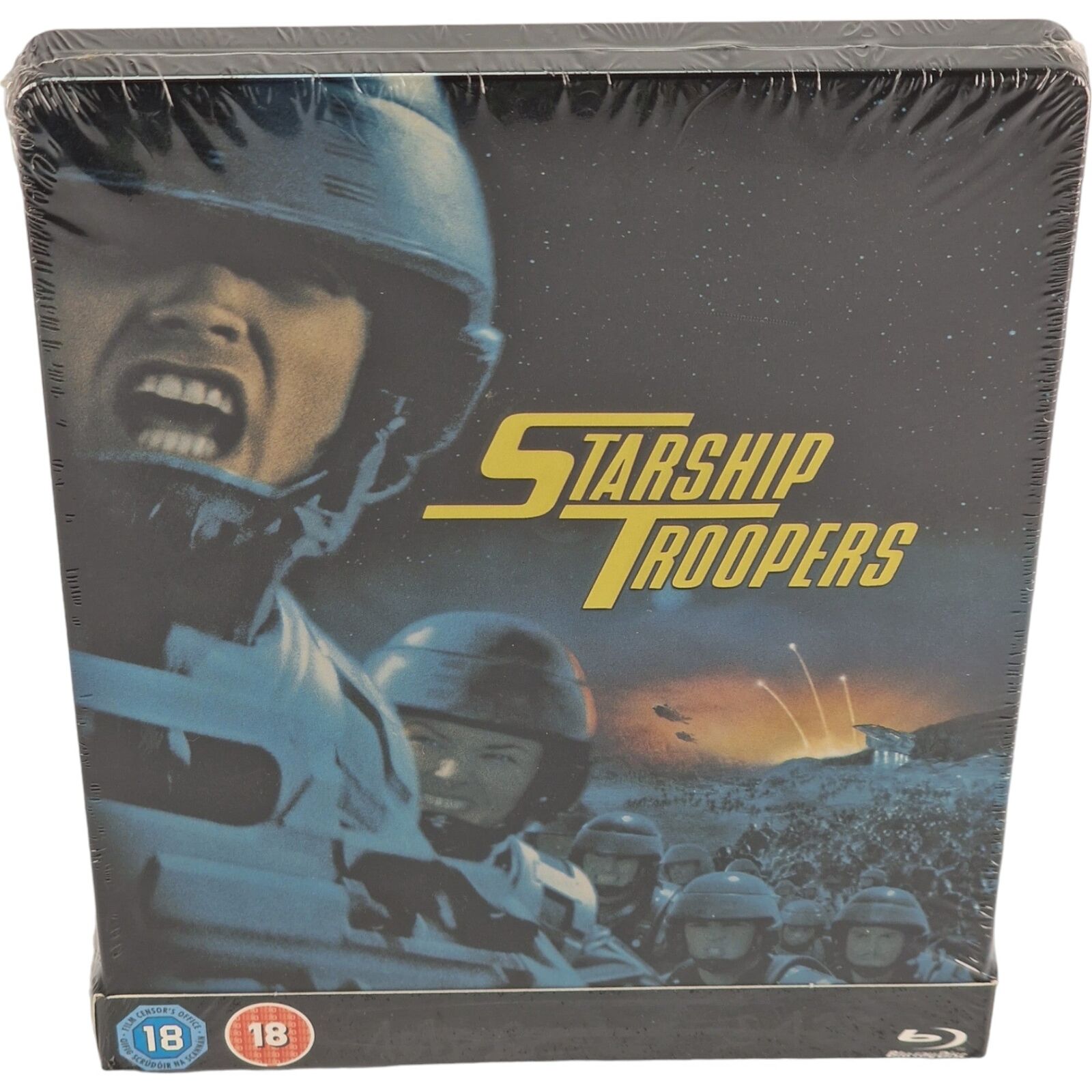 Starship Troopers Blu-Ray Steelbook Débossé Disney Zavvi Ed Limitata Libero 18]