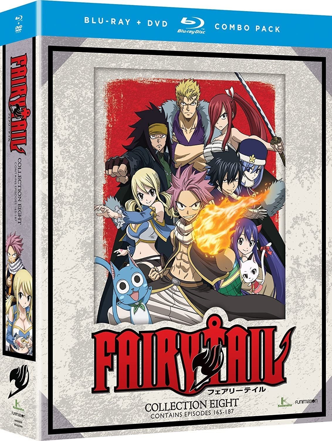 Fairy Tail: Collection Eight (Blu-ray) Todd Haberkorn Cherami Leigh Tia Ballard