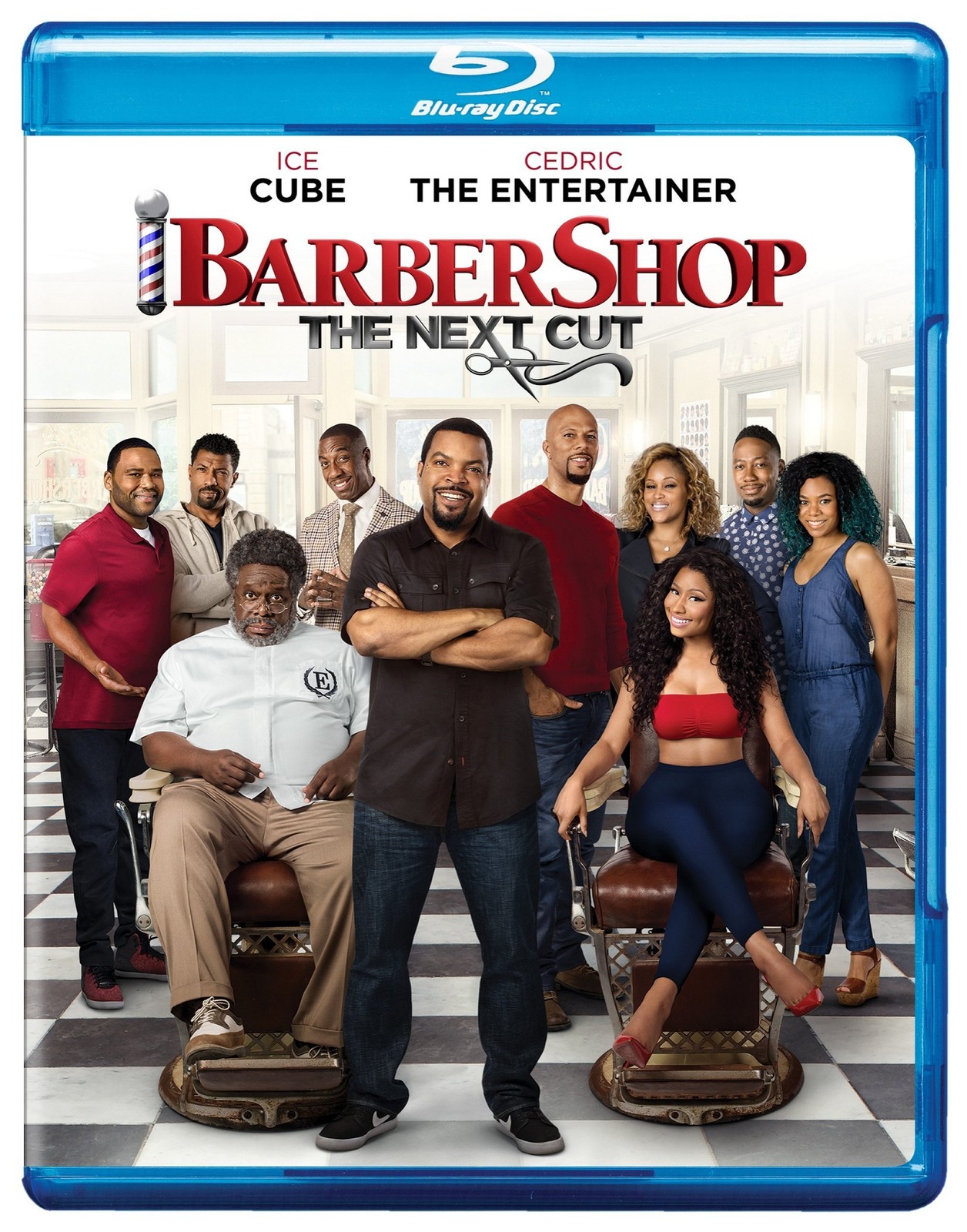 Barbershop: The Next Cut (Blu-ray) Ice Cube Cedric Antonio Kyles Regina Hall Eve