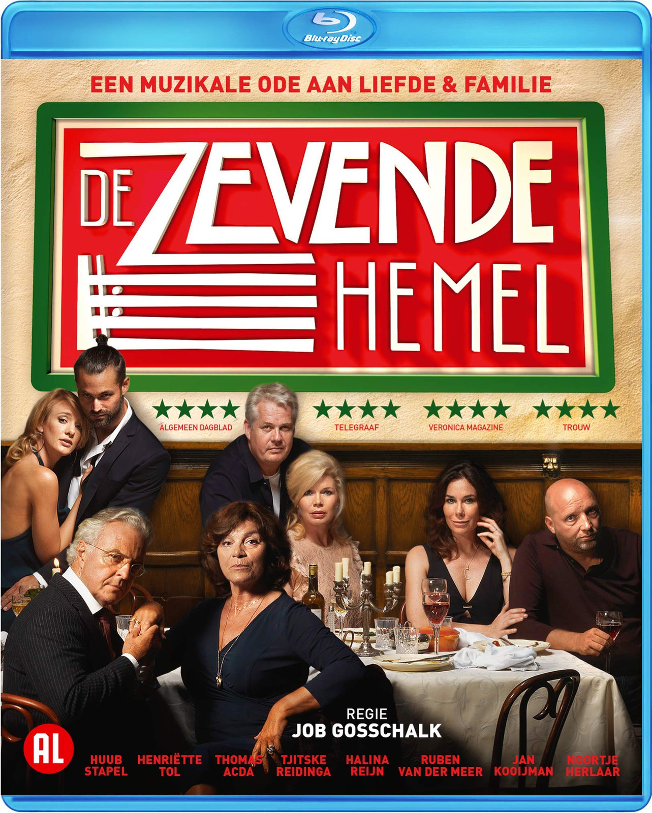 De Zevende Hemel 2017 (Blu-ray) Huub Stapel Halina Reijn Job Gosschalk