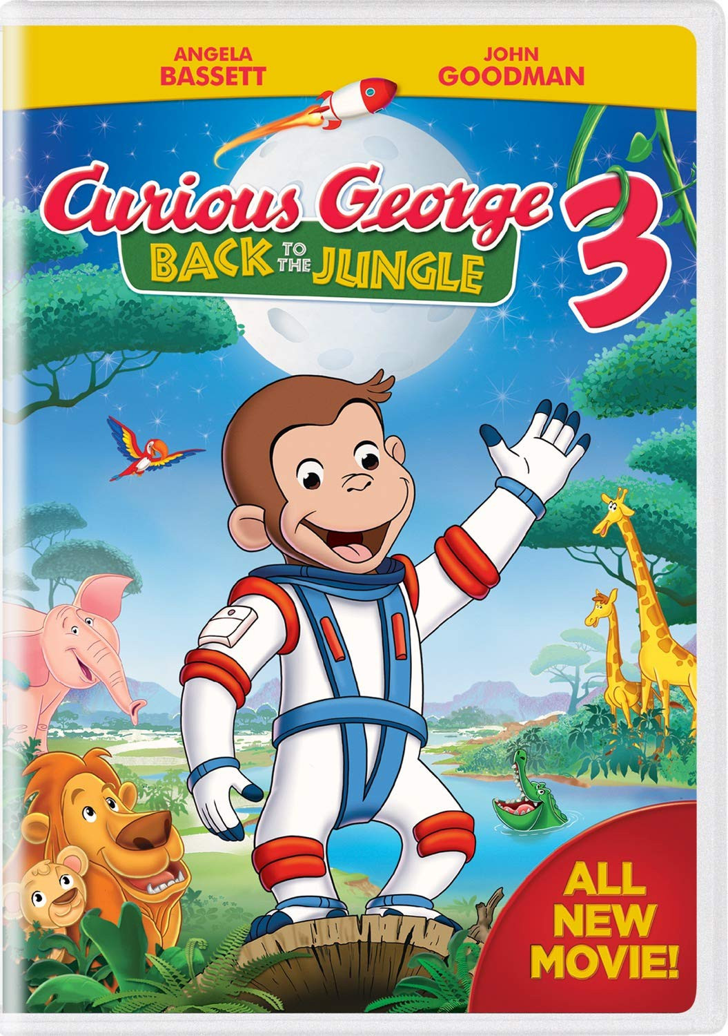 Curious George 3: Back to the Jungle (DVD) Angela Bassett John Goodman