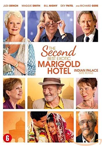 Second best exotic marigold hotel (DVD)