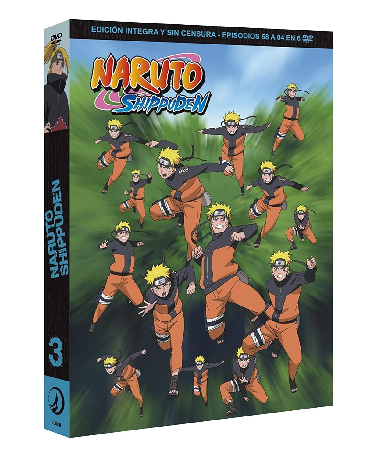 Naruto Shippuden BOX 3. DVD. [DVD]