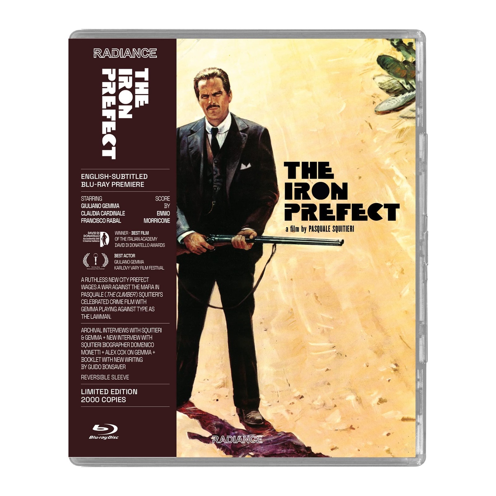 The Iron Prefect (Blu-ray) Claudia Cardinale Francisco Rabal Giuliano Gemma