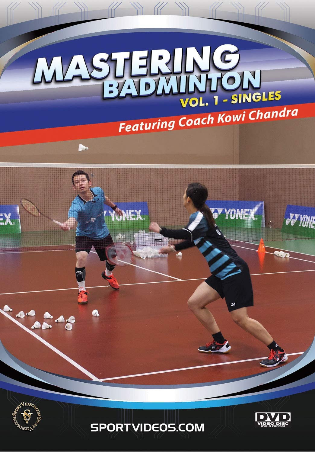 Mastering Badminton Vol 1- Singles (DVD) Kowi Chandra Bill Richardson