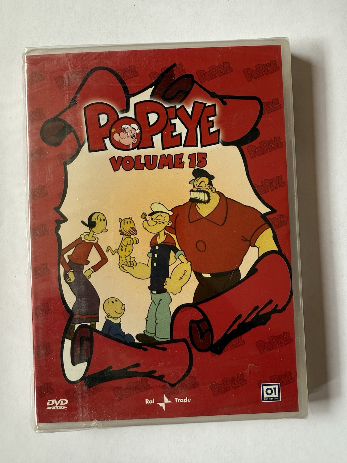 POPEYE VOLUME 15 RARO DVD EDIZIONE VENDITA FUORI CATALOGO SIGILLATO