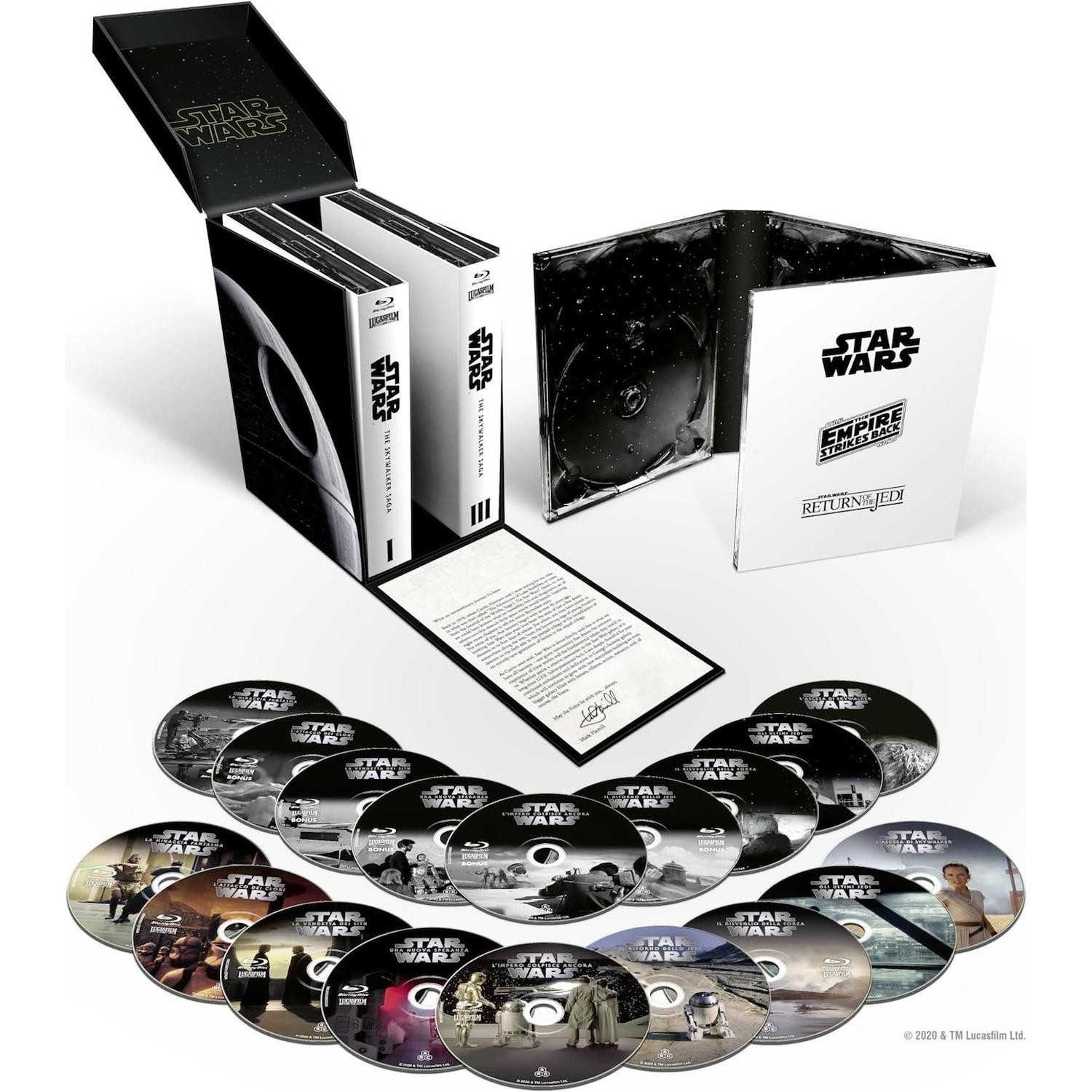 Cofanetto Bluray Star Wars - The Skywalker saga