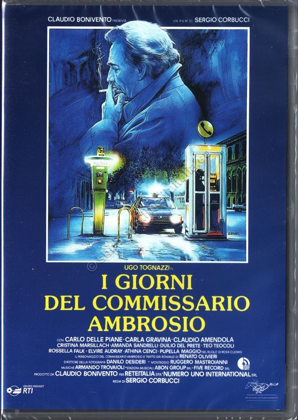 I GIORNI DEL COMMISSARIO AMBROSIO (1988) Ugo Tognazzi DVD NUOVO