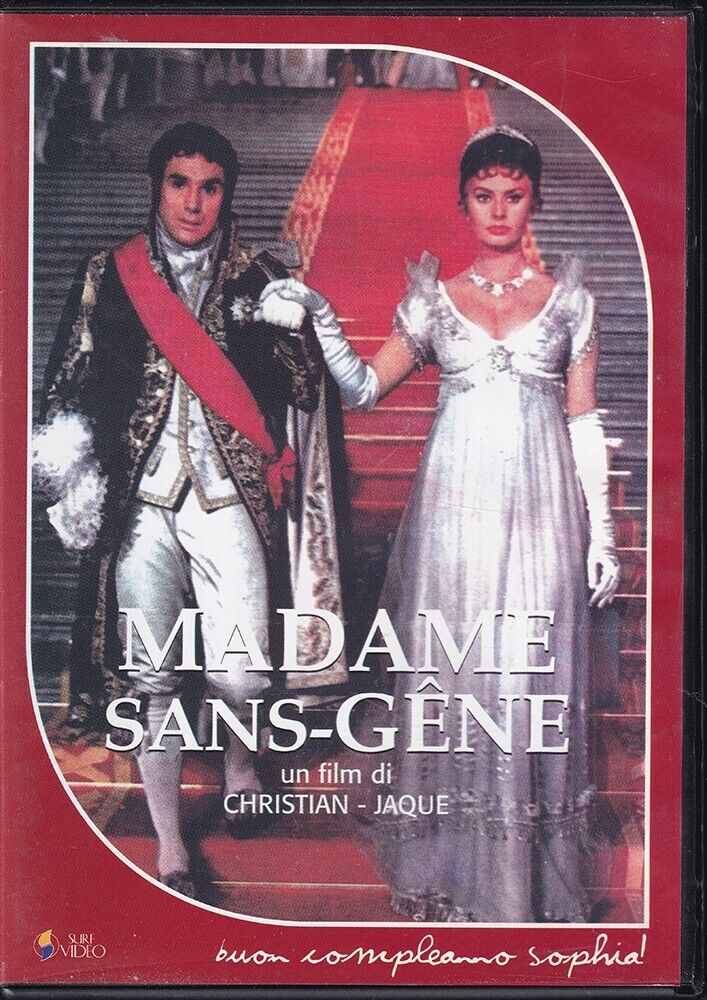 MADAME SANS-GENE Dvd ::: COME NUOVO ::: 1^ Ed. SURF Video