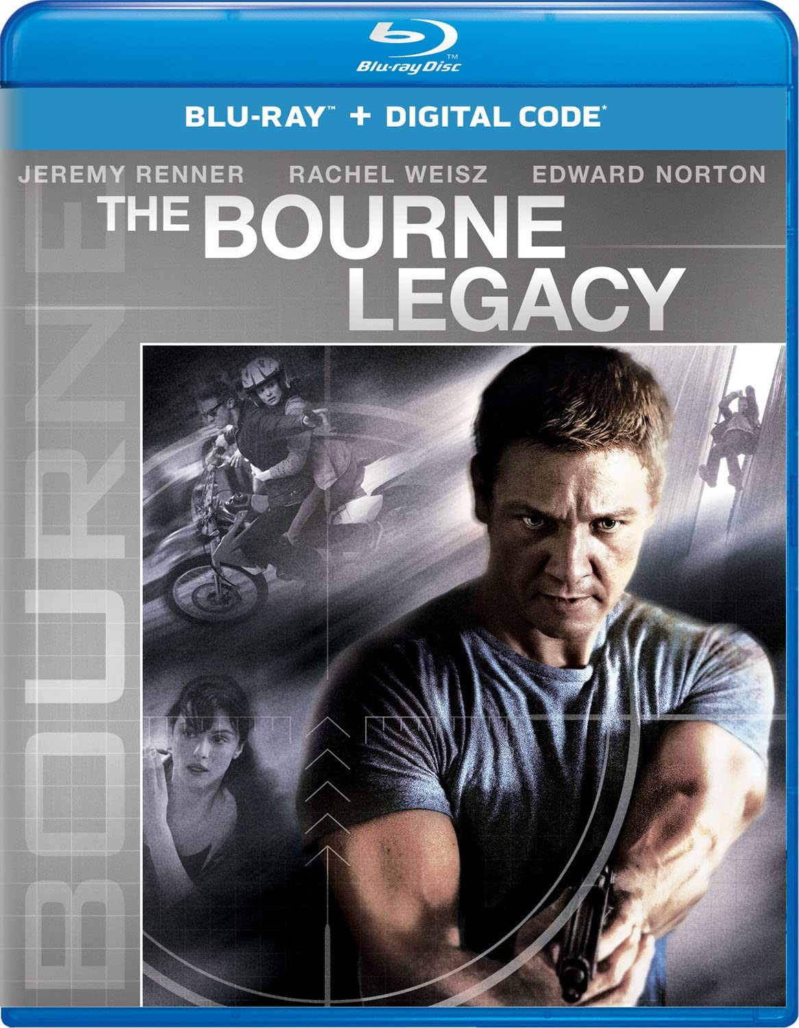 The Bourne Legacy (Blu-ray) Jeremy Renner Rachel Weisz Edward Norton Stacy Keach