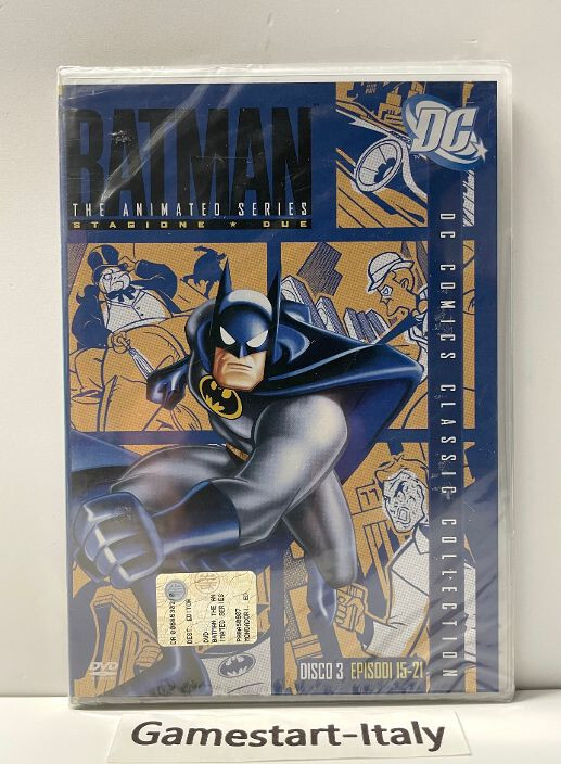BATMAN THE ANIMATED SERIES STAGIONE 2 DISCO 3 - DVD ANIMAZIONE - NUOVO NEW
