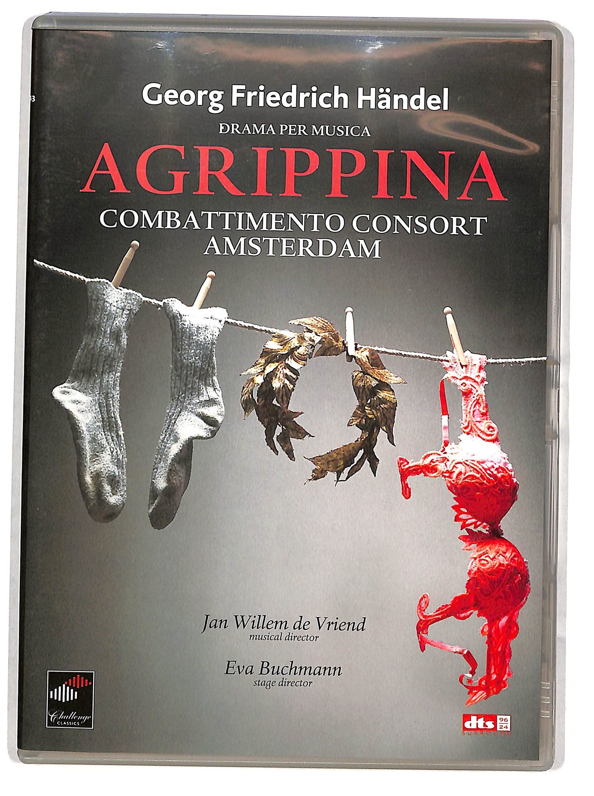 Handel: Agrippina (DVD) Combattimento Consort Amsterdam