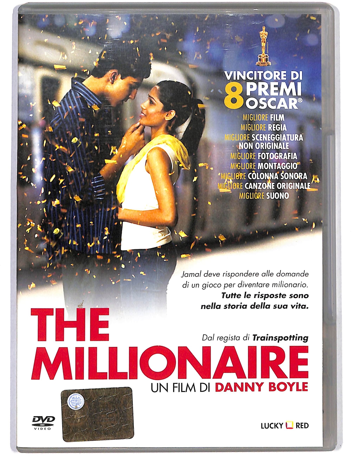 The Millionaire DVD  Editoriale