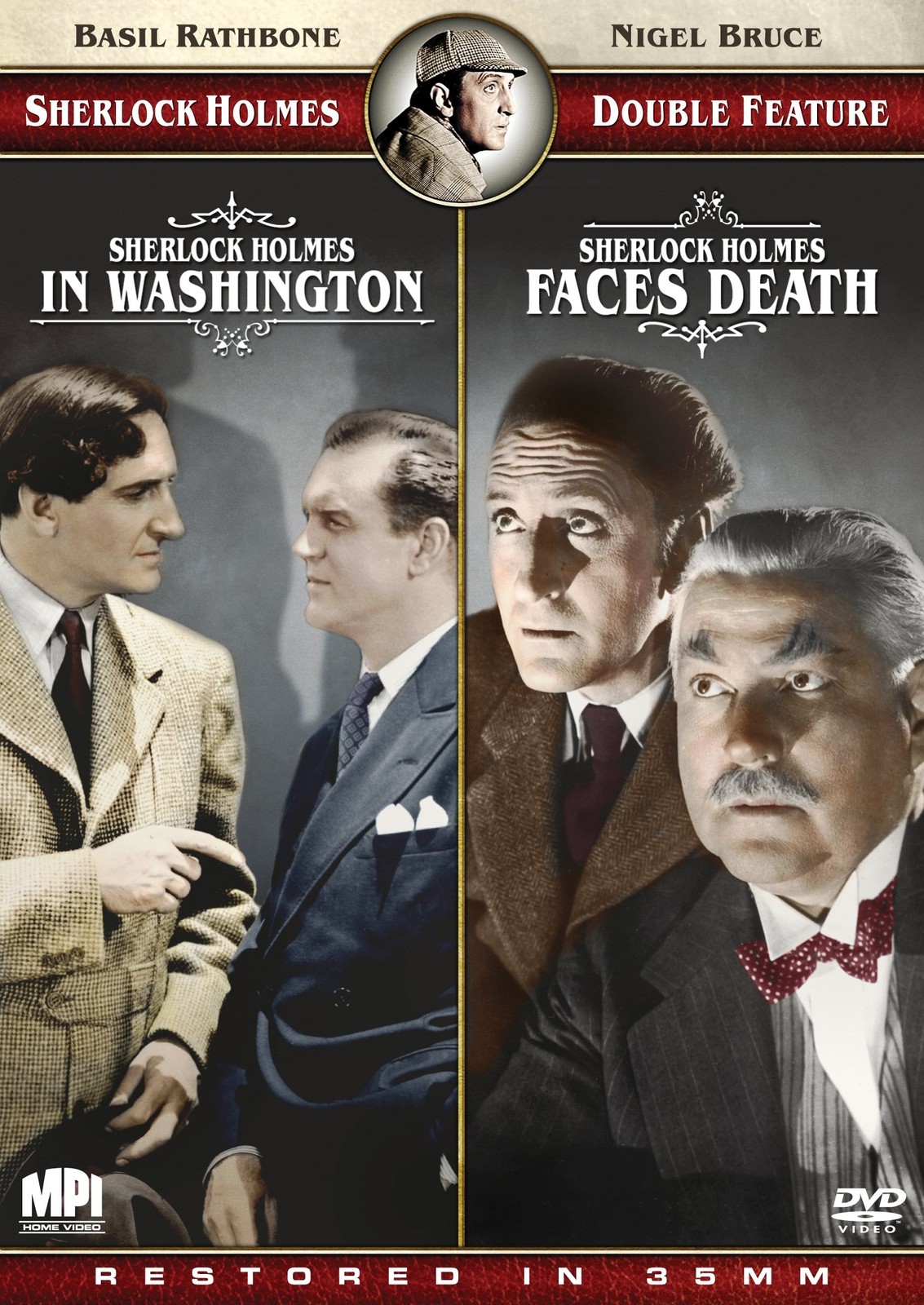 Sherlock Holmes Double Feature: Sherlock Holmes Faces Death and Sherlock H (DVD)