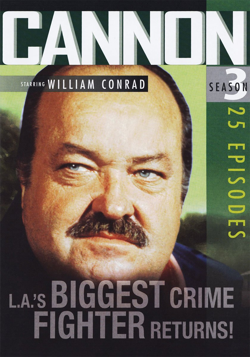 Cannon/ Season 3 (DVD) William Conrad Quinn Martin