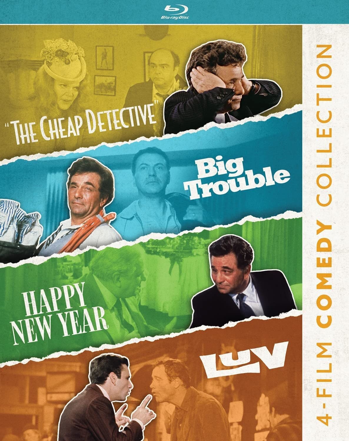 Peter Falk 4-Film Comedy Collection (Blu-ray) Peter Falk Jack Lemmon Ann-Margret