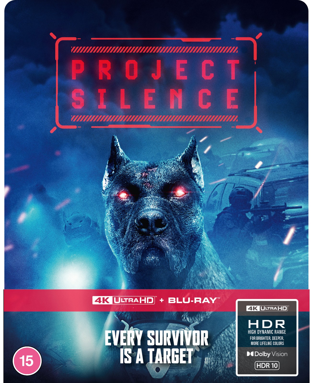 Project Silence Limited Edition Steelbook (4K UHD Blu-ray)