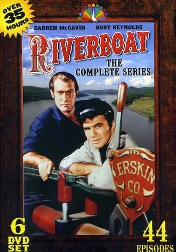 Riverboat: The Complete Series - 44 Episodes! (DVD) Darren McGavin Burt Reynolds