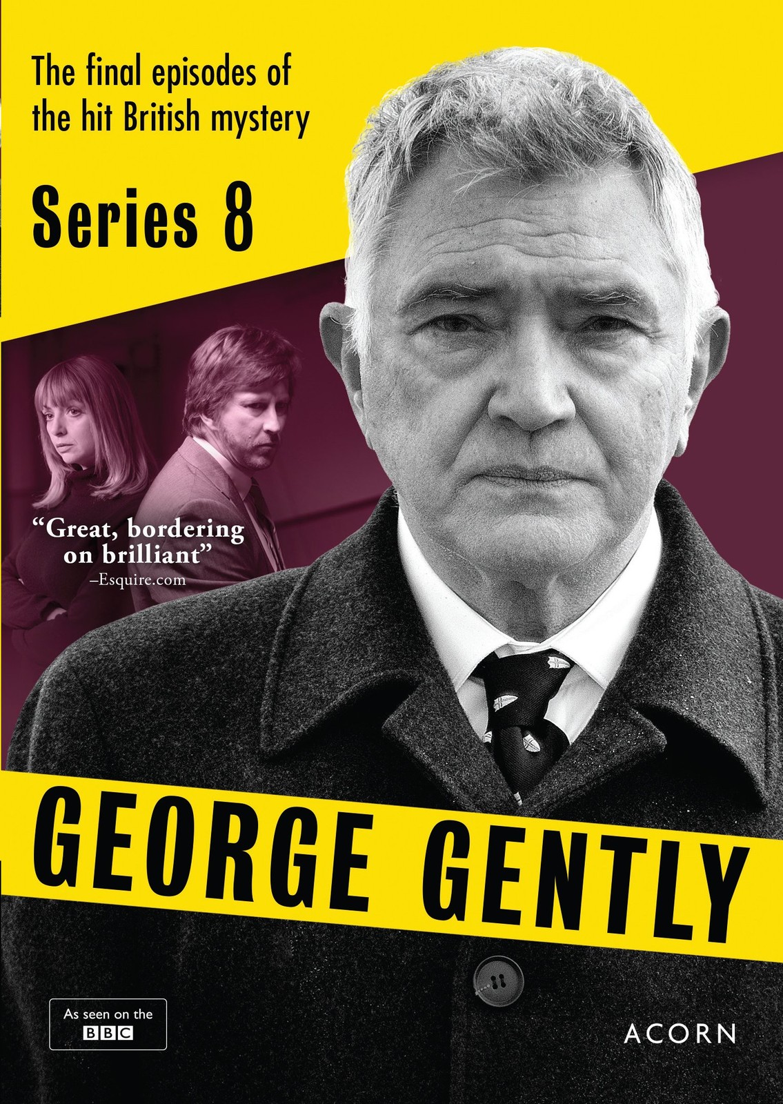 George Gently: Series 8 (DVD) Martin Shaw Lee Ingleby