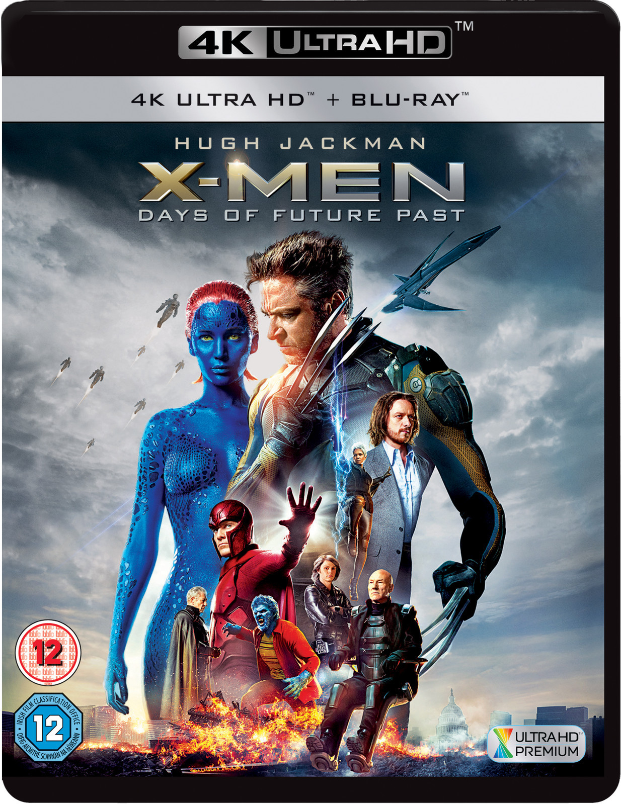 X-Men: Days of Future Past (4K UHD Blu-ray) Michael Fassbender Elliot Page