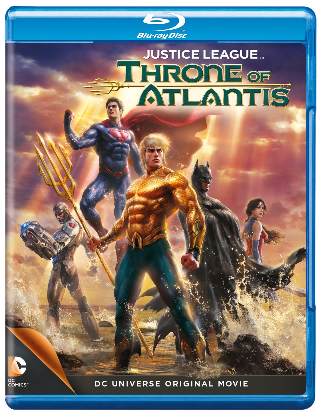 Justice League: Throne of Atlantis (Blu-ray) Matt Lanter Sean Astin