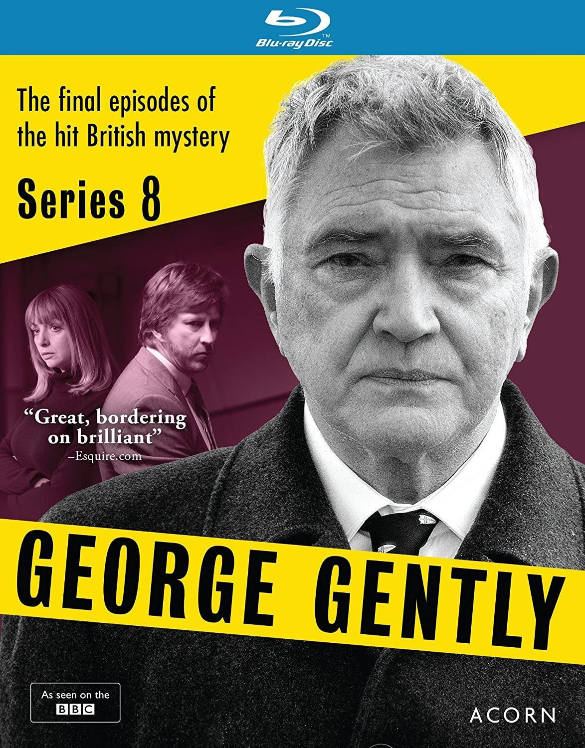 George Gently: Series 8 (Blu-ray) Martin Shaw Lee Ingleby