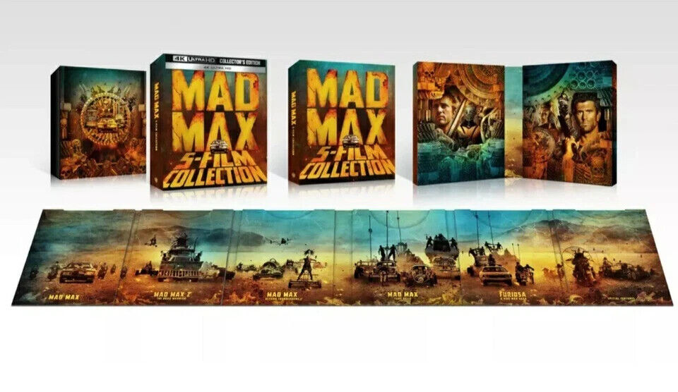 MAD MAX – 5 FILM COLLECTION – COLLECTOR' S EDITION – ITA – ENG – 4K