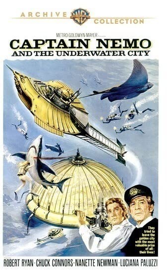 Captain Nemo & The Underwater (DVD) Chuck Connors Nanette Newman Robert Ryan