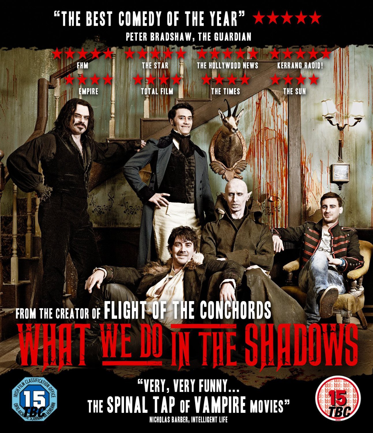 What We Do in the Shadows (Blu-ray) Jemaine Clement Taika Waititi Jonathan Brugh