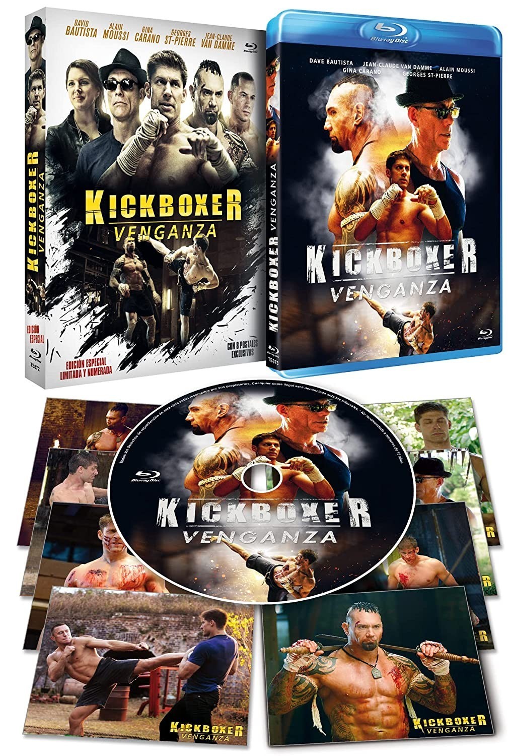 Kickboxer Venganza BD Ed. Especial Limitada con Funda y Postales 2016 Kickboxer: