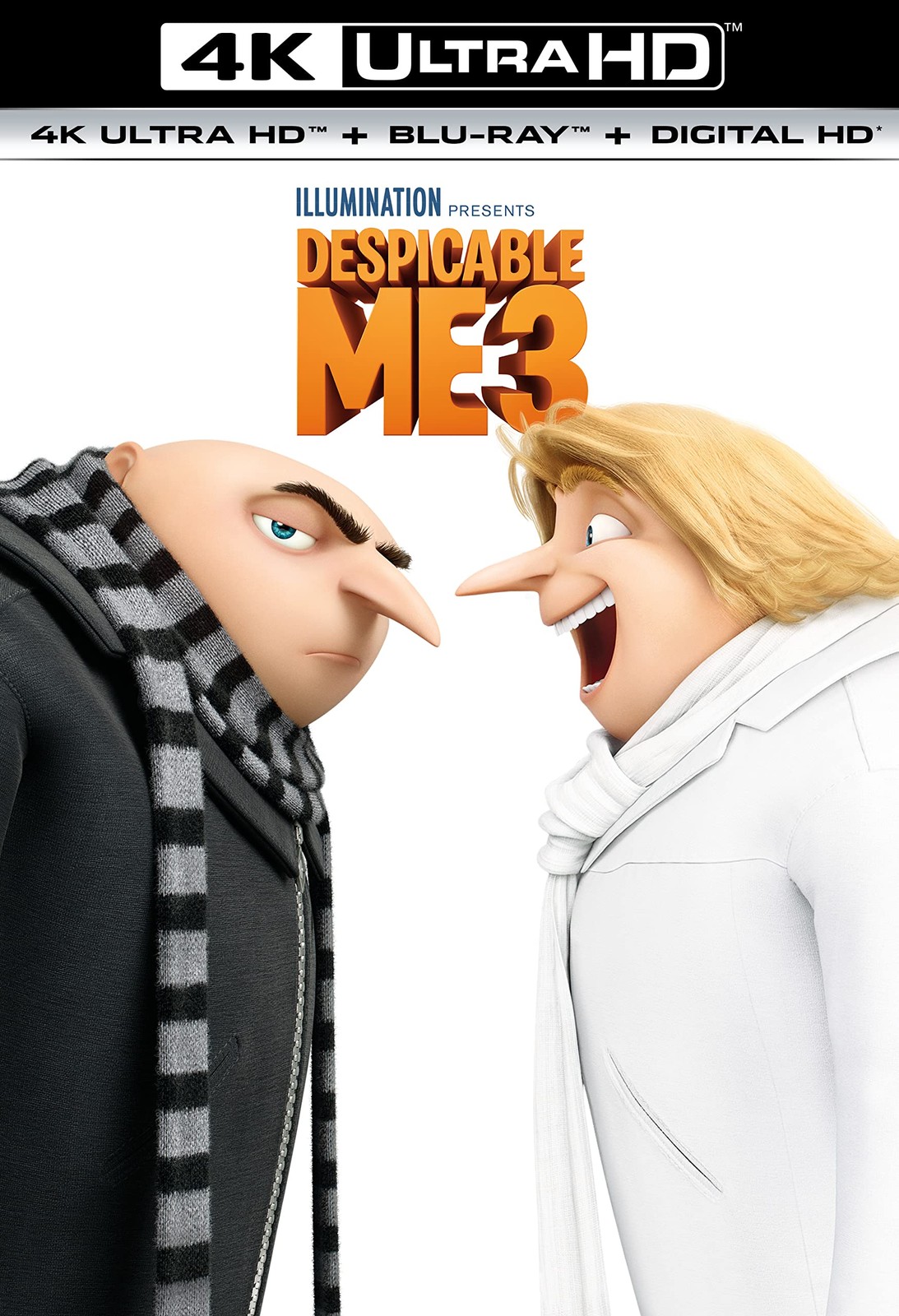 Despicable Me 3 (Blu-ray) Steve Carell Kristen Wiig Trey Parker Miranda Cosgrove