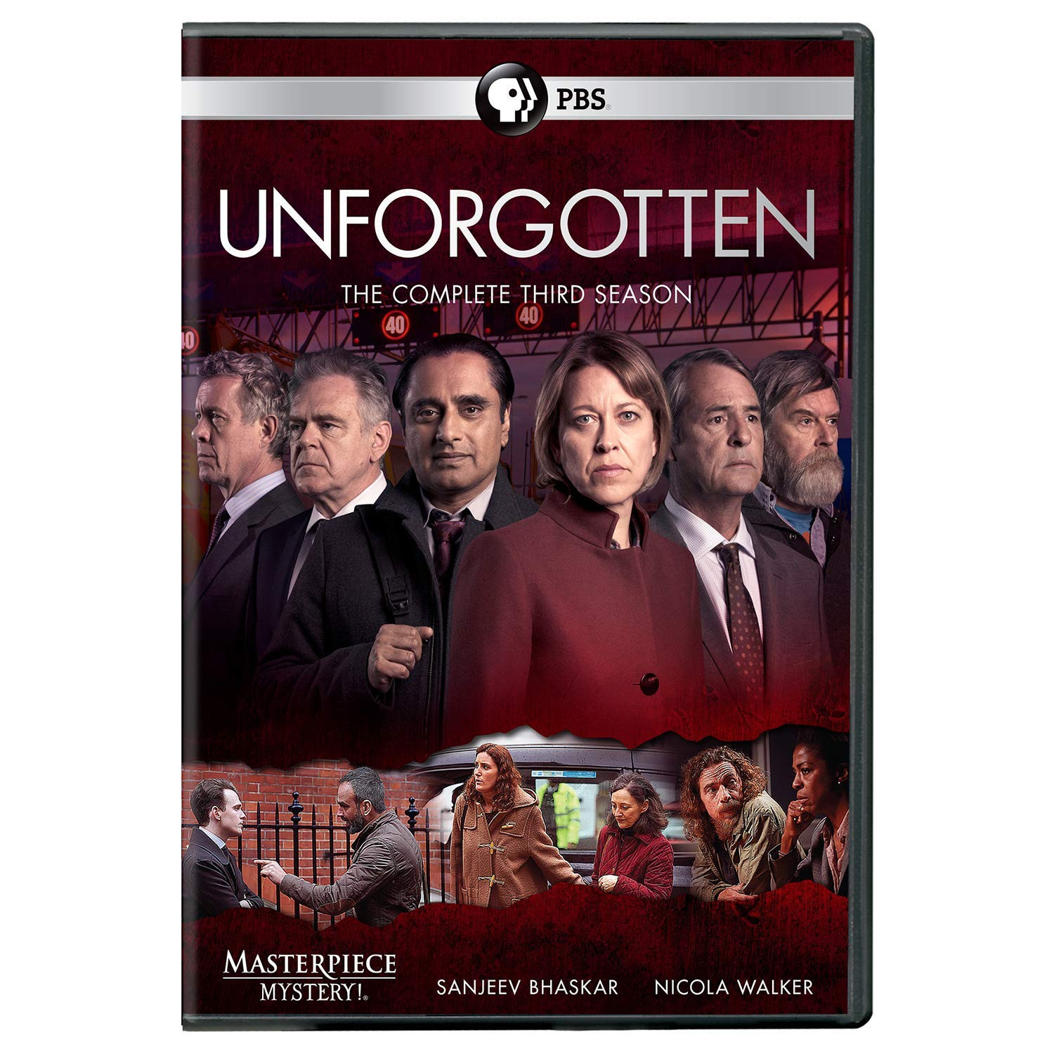 Masterpiece Mystery!: Unforgotten, Season 3 (UK Edition) DVD (DVD) Nicola Walker