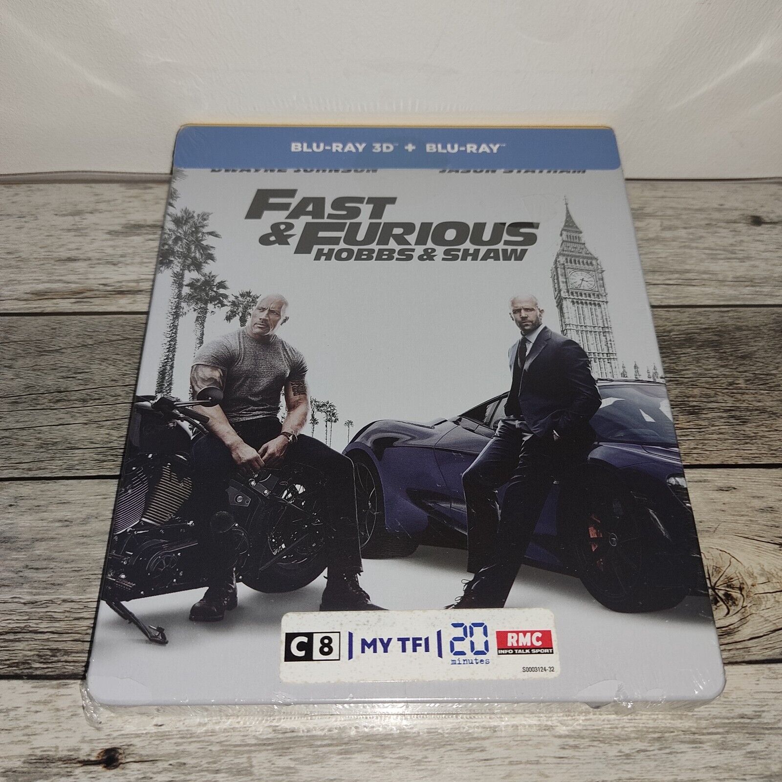 Fast & Furious Presenta: Hobbs & Shaw 3D STEELBOOK [3D + Blu-Ray] - NUOVO