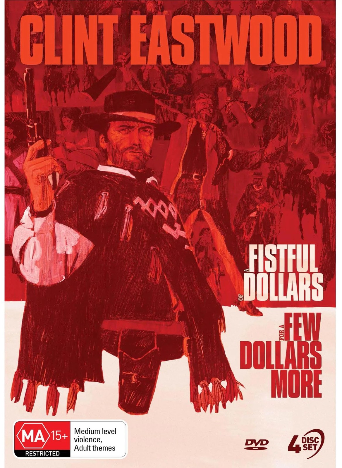 A Fistful of Dollars / For a Few Dollars More (DVD) Clint Eastwood Marianne Koch