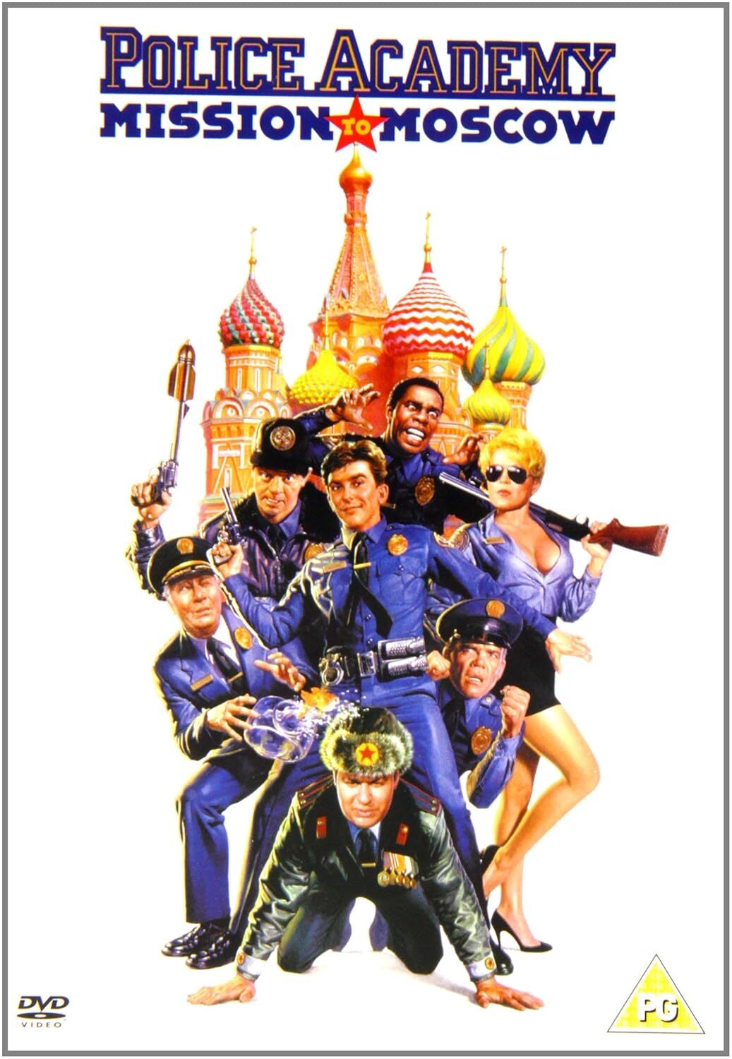 Police Academy 7: Mission to Moscow (DVD) Charlie Schlatter Christopher Lee